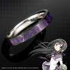 Puella Magi Madoka Magica the Rebellion Merchandise Devil Homura Image Silver and Gift [U-Treasure] Movie Ring, Ring, (Black Coating), Unisex, Men's