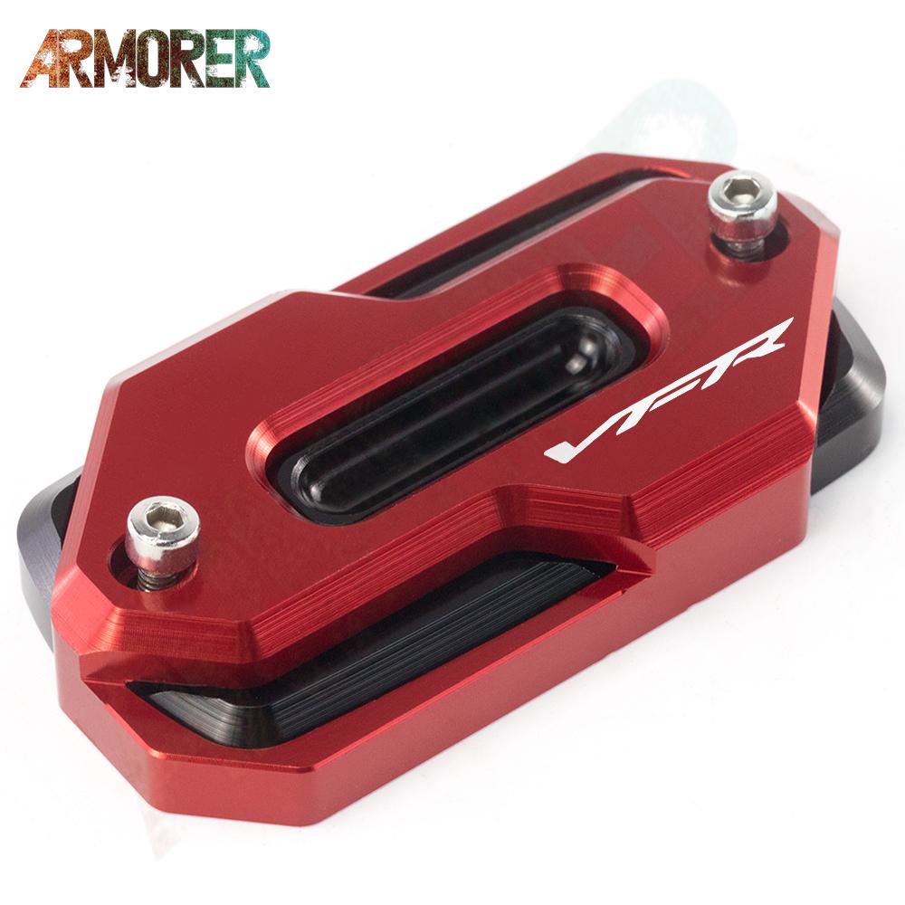 VFR1200X Crosstourer Motorcycle Brake Fluid Fuel Reservoir Tank Cover Cap For Honda VFR800  X VFR 800 800F VFR800X