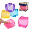 Spielzeug Spielzeug Spielzeug Schöner quadratischer Eis-Stressball Fidget Stressabbau Autismus Sensorisch Weich Knetbar Partygeschenke Geschenke für Erwachsene Kinder
