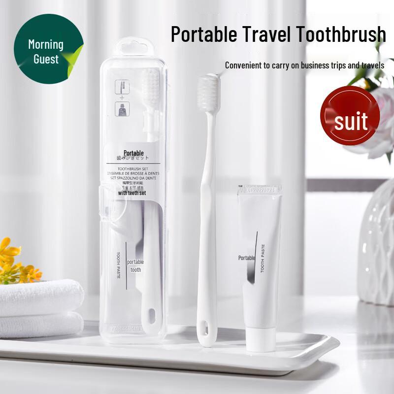 Morning Guest Soft Bristle Toothbrushes