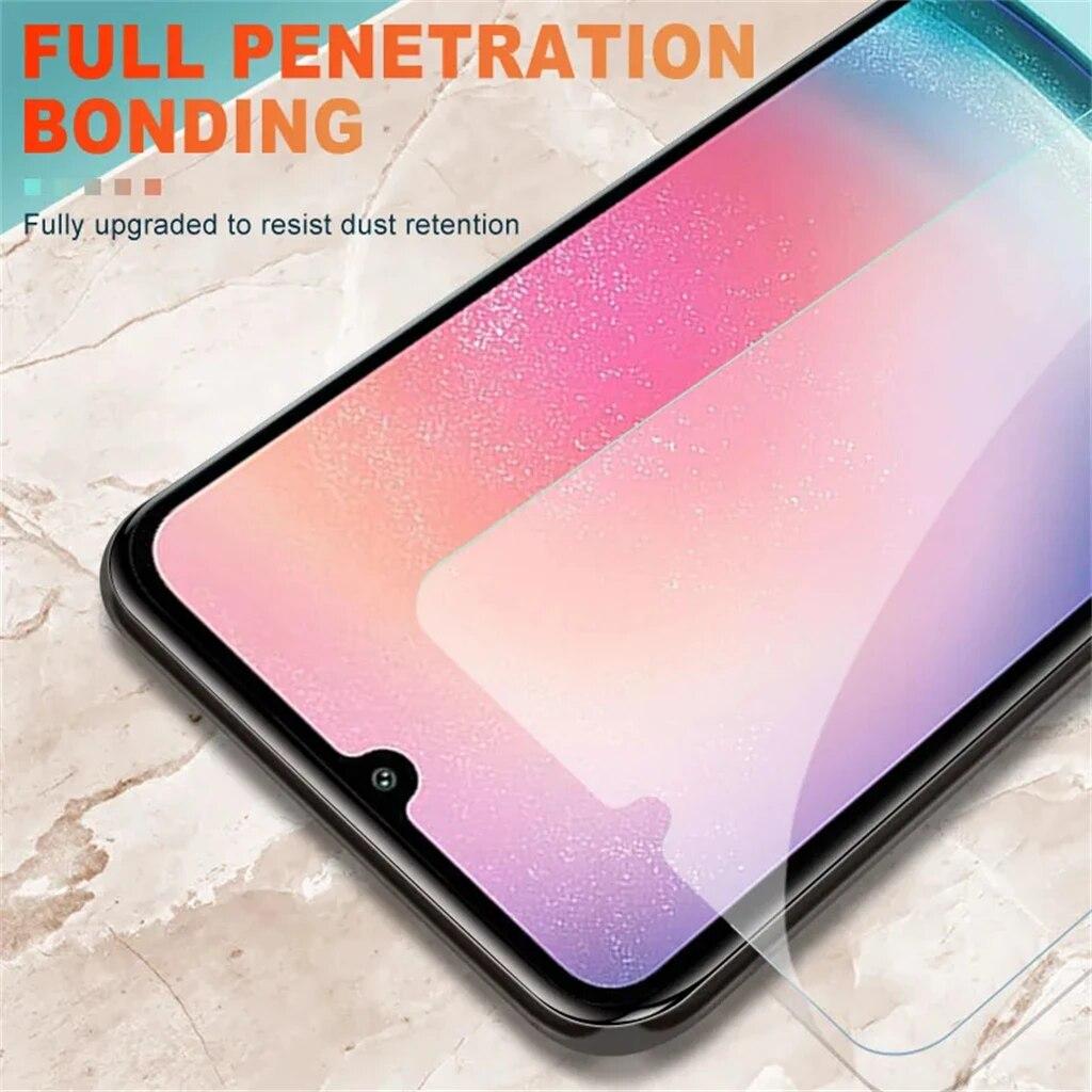 4PCS Screen Protector Tempered Glass For Samsung Galaxy A04s A04e A04 A03S A03 Core A02 A02S 9H Full Coverage Protective Glass