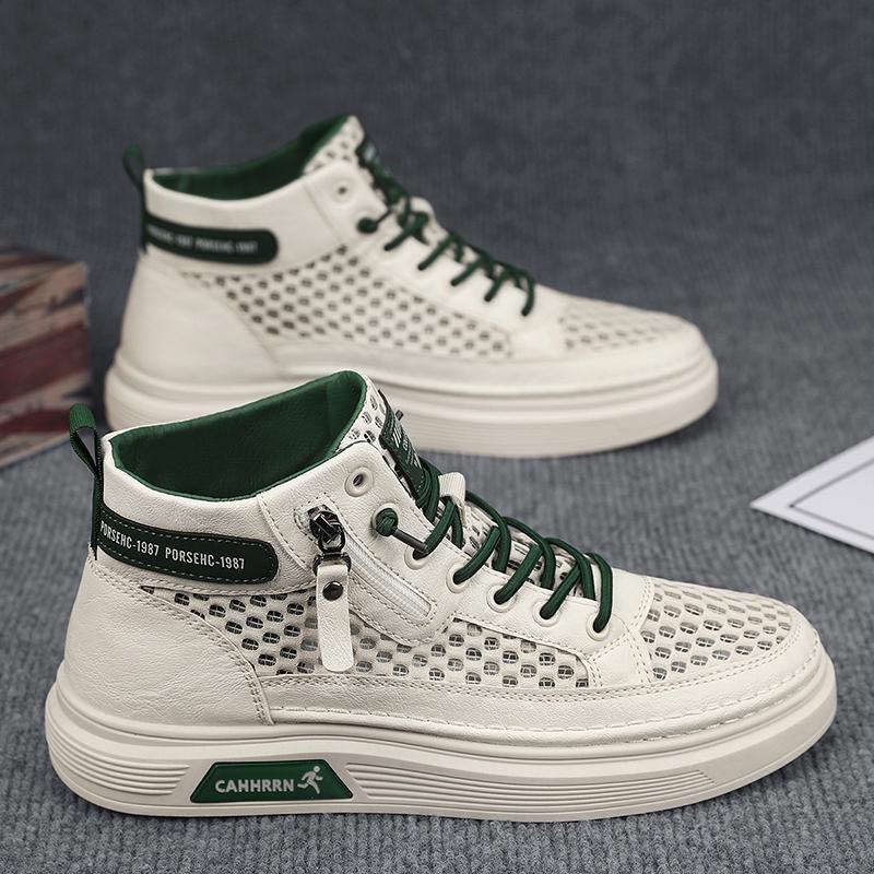 Fashion CYYTL Mesh Summer Shoes For Men Breathable Sneakers Casual Outdoor Running Tennis Platform Sports Hiking Designer Luxury Loafers