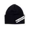 BLACKBLOND BBD Side Patch Long Beanie (Black)