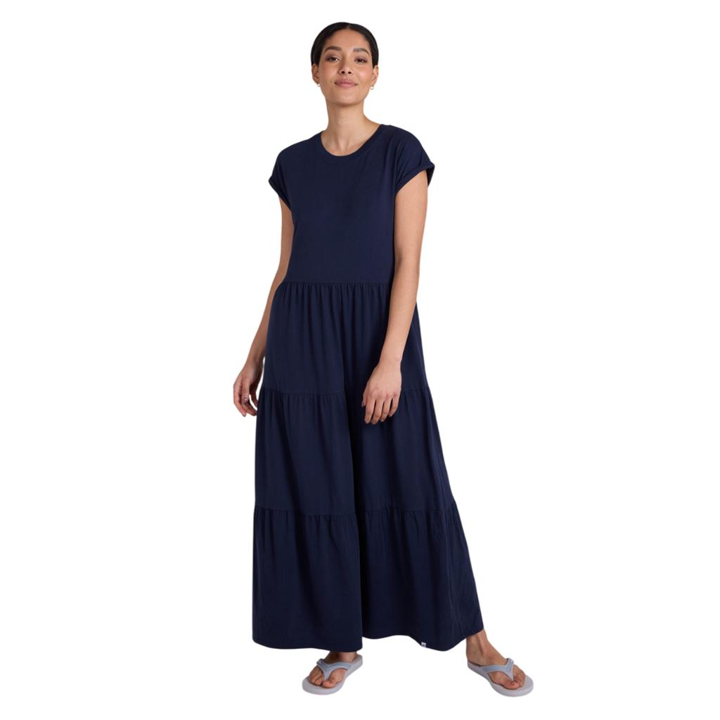 Animal Womens/Ladies Tiered Jersey Maxi Dress