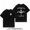 Men Women's Cotton Anime T-shirt One Piece White Beard Graphic Print O-Neck Summer Y2K HarajukuTee Passion Anime Top
