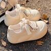 Little White Shoes Women's 2025 New Spring Students Are Not Tired of Versatile Chic Shoes Sports Shoes Casual Shoes Moral Training Shoes