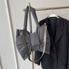 Large Capacity Ruched Bowknot Shoulder Bag Cotton Padded Crossbody Bags  Students