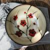 Japanese style bowl hand-painted plum blossom ceramic tableware Noodle Soup bowl Creative noodle ramen large bowl ramen