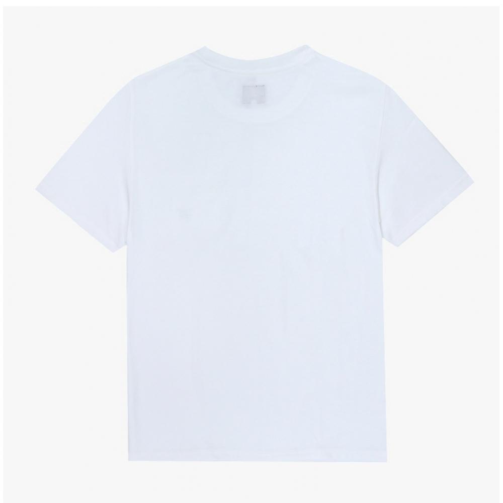 NeedleS Herren Kurzarm Poly-Trikot A Weiß Qv362