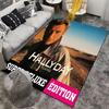 Johnny Hallyday Gang Carpet Suitable As a Non-slip Mat for the Living Room or Bedroom Sofa
