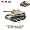 Military Tanks Stuart SdKfz251 PanzerVI Sherman US Army Quan Guan Soldier Figure Building Block Brick Model, DIY Assembly Milita