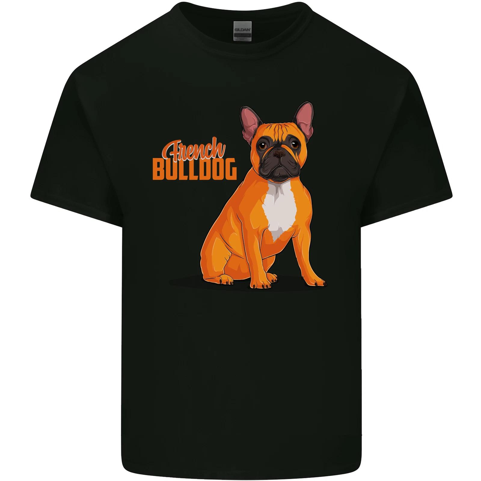 A French Bulldog Illustration Kids T-Shirt Childrens S