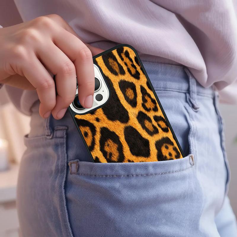 Wild Cat Cheetah Leopard Phone Case For iPhone 17 Air 15 16e 14 13 Pro Max Coque 12 11 Pro Max PLUS Cover