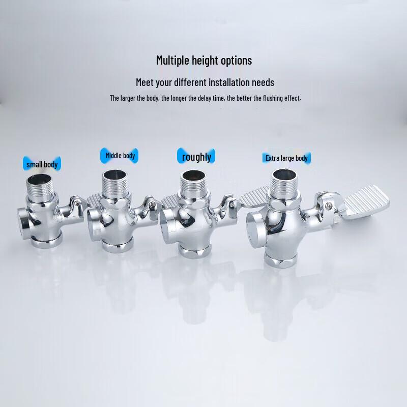 Foot-Operated Flush Valve