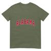 Alabama Al Vintage Sports Design Red Design TShirt