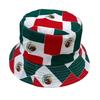 Bucket Hat Plus Size Patch Double-Sided Wear Polyacetic Fiber Thick Premium Gothic Running Custom National Flag Bucket Hat