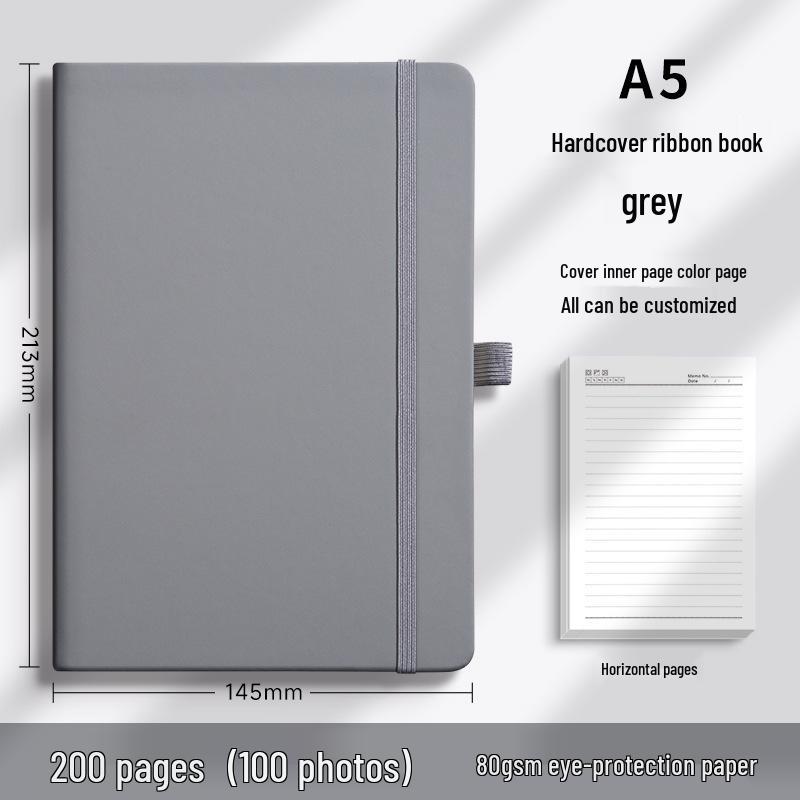 A5 Custom Logo Thickened Business Office Notebook Diary