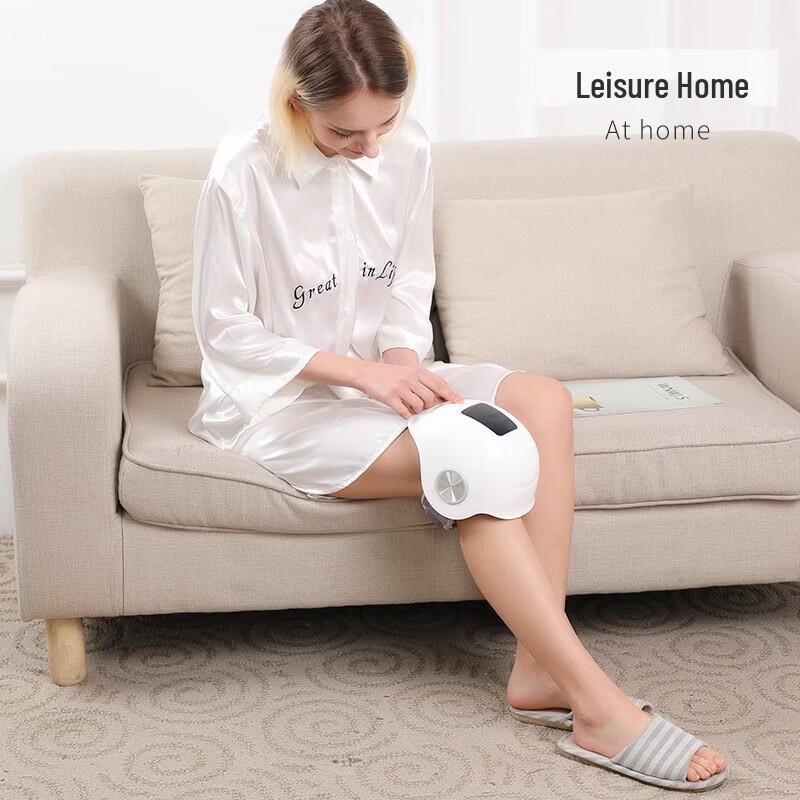 HEZHENG Portable Heated Pulse Knee Massager CN plug (adapter included)