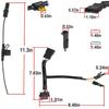 97109-0925 Daytime Running Light DRL Adapter Wiring Harness for Jeep Wrangler JL & Gladiator JT