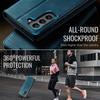 Wallet Case for Samsung Galaxy S21 Leather Wallet Flip Cover with Card Holder, Kickstand, Magnetic Closure, RFID Blocking TPU Shockproof Phone Case