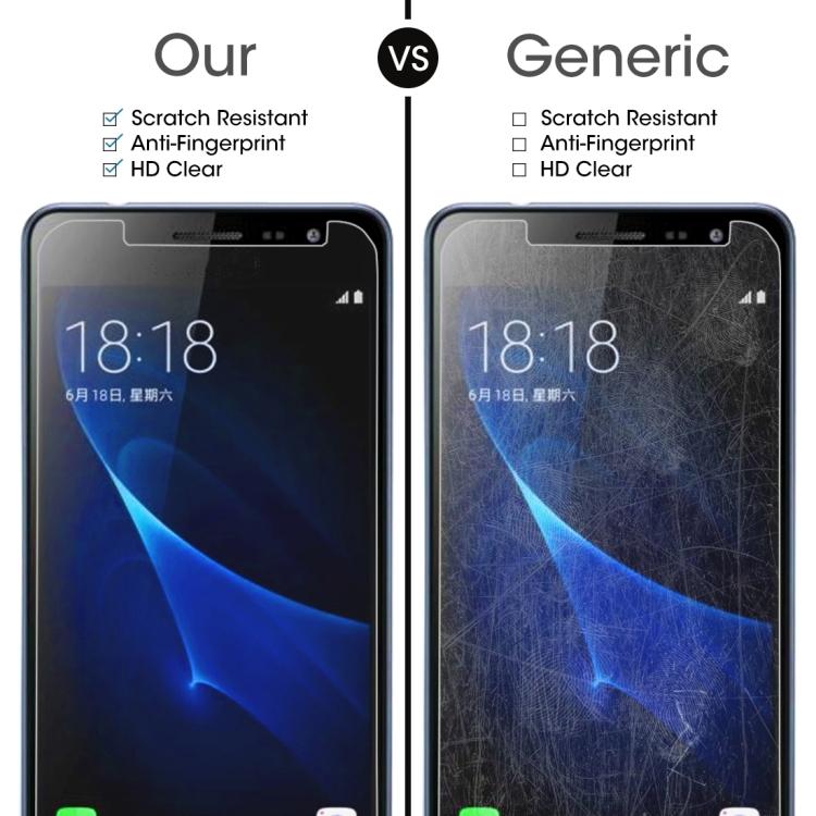 Per Galaxy J3 (2017) (Versione UE) Pellicola Protettiva in Vetro Temperato 0,26 mm Durezza Superficiale 9H 2.5D Antideflagrante Non a Schermo Intero