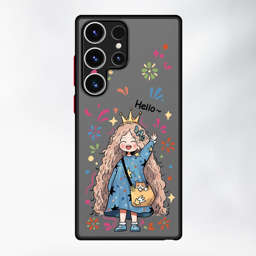 Cute Cartoon Character Funda Back Phone Cover Case for Samsung Galaxy S26 S23 FE Note 20 Ultra 10+ S24 Plus S21 S22 S20 FE S25