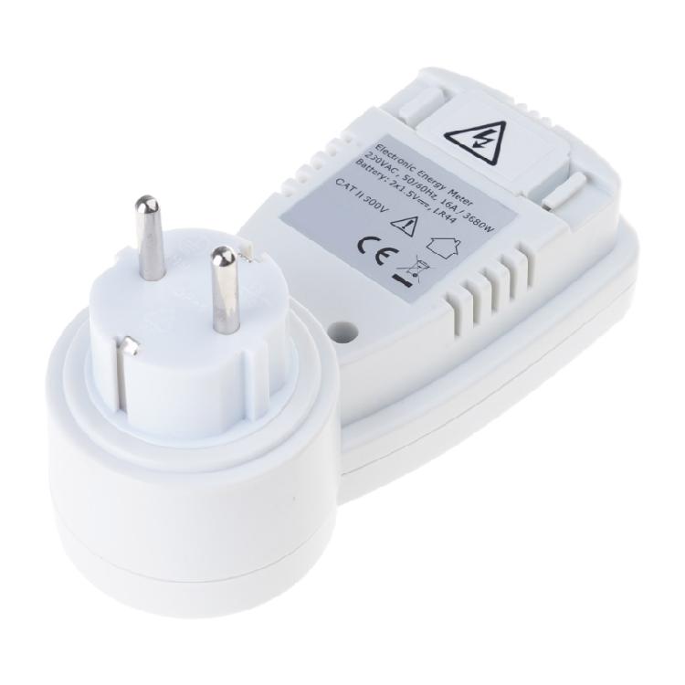 Upgrade LCD Display Power Meter Plug, Power Consumption Monitors Energy Voltage Electricity Usage Monitors