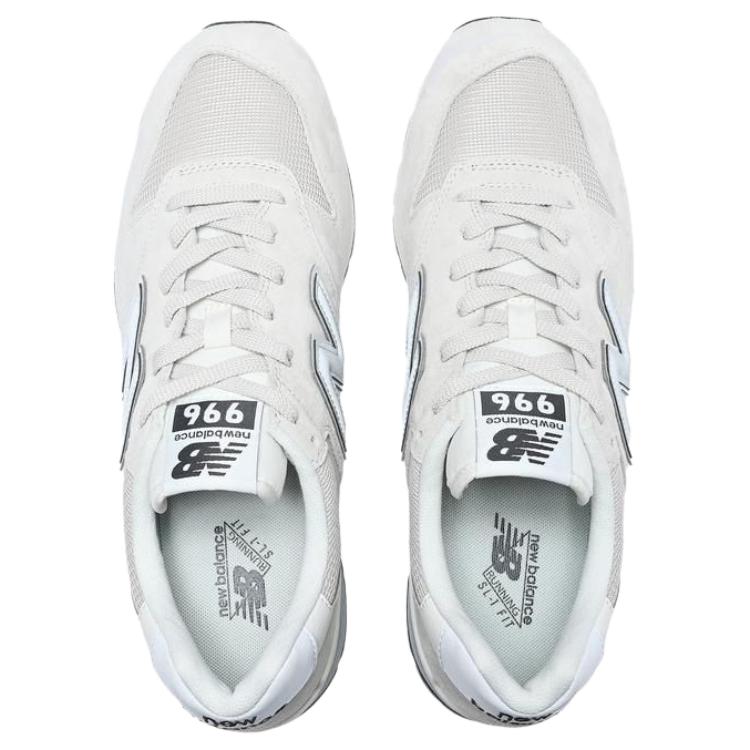 New Balance Nb 996 Versatile Comfortable Mesh Pigskin Low-Top Running Shoes Unisex Sneaker Gray Blue CM996CL2