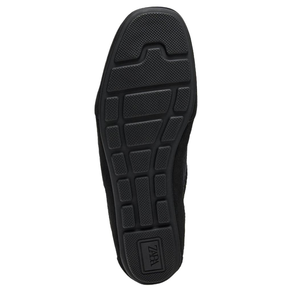 ZARA Lightweight Retro Round Toe Fashion Mesh Derby Low Top Casual Shoes Women sneaker Black 15211510800