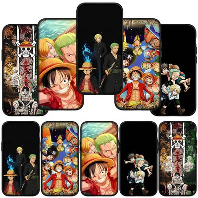 Case for iPhone 17 15 16 Plus Xiaomi Poco X7 X6 F8 F7 M8 C85 C75 C71 Redmi Note 14 12 11 13 Pro Max A4 14C 13C 15C Luffy One Roronoa Zoro Pieces Sanji