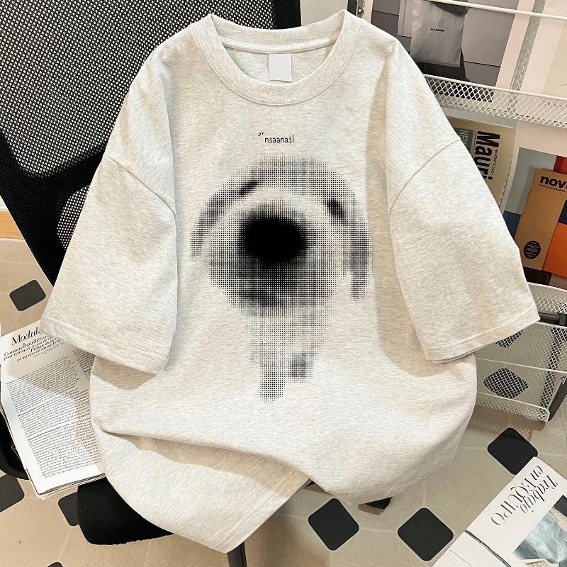 Men s Abstract Graphic Print Oversized T-Shirt S