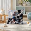 Mobile Suit Gundam Heavyarms Gundam Anime Plush Pillow Cover Soft Short Plush Cushion Cover For Sofa Bedroom Home Decor Gift