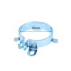 Tin Plated Capacitor Mounting Clamp 2 Feet Fastening Clamping Ring Holder for Power Supply Repair