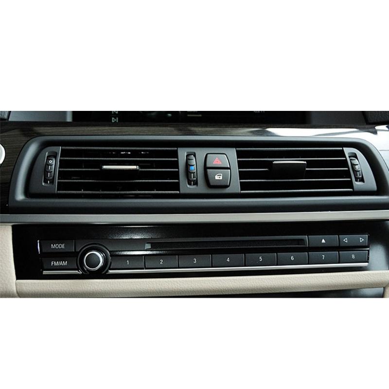 Black Air Conditioning Outlet Panel Grille Air Vent Panel Replacement Suitable for 5 Series F10 F11 F18 Parts