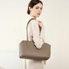 Niche minimalist new high-end leather women's bag tote bag cowhide underarm bag shoulder bag commuter bag
