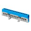 Insulated Terminal Block PRO, , 12 Wires, Brown