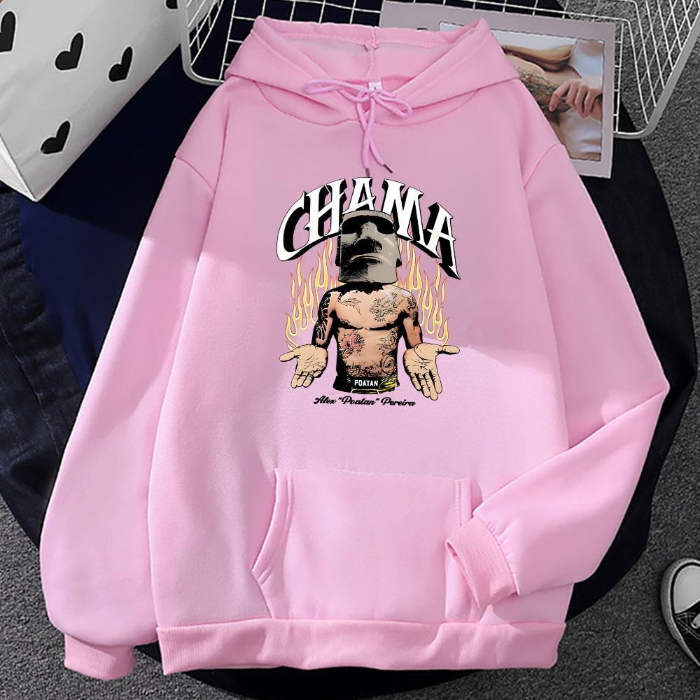Men Clothes Alex Pereira Graphic Hoodies Pocket Fleece Male Hooded Sweatshirts Print Sudaderas Casual Winter Hoodie
