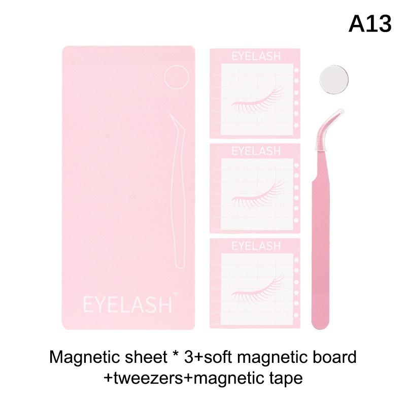 Women Magnetic Storage Box For Eyelash, False Eyelash Extension Storage Tool, Magnetic Eyelash Strips Magnetic Headband For Gift
