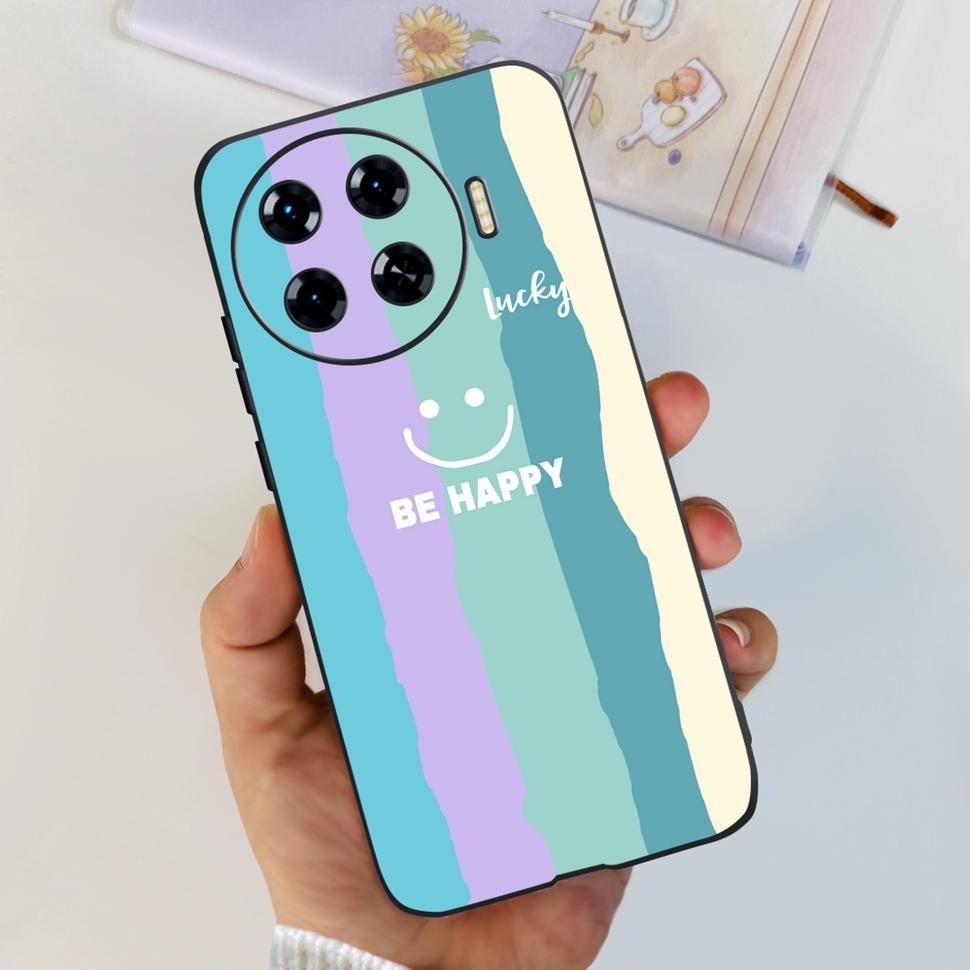 For Tecno Spark 20 Pro Plus Casing Cute Painted Cover KJ7 Soft Silicone TPU Phone Case For Spark20 Spark 20 Pro+ Bumper 6.78"