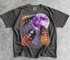 Madagascar Hissing Cockroach Shirt, Purple Moon Insect Tee, Entomology Gift