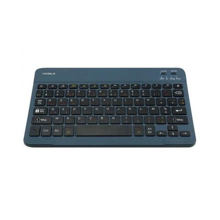 Mobilis clavier - bluetooth - azerty - français - bleu