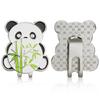 Lovely Panda Pattern Golf Hat Clips Golf Ball Marker Holder Golf Cap Clips