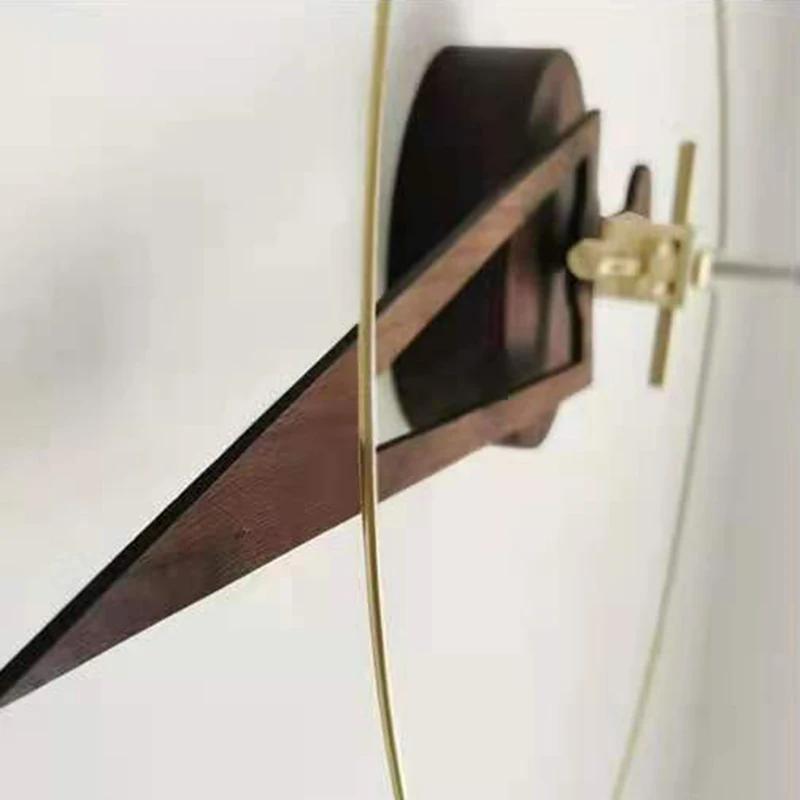 Modern Creative Wall Clock Nordic Spanish Large Wall Clocks Bedroom Silent Movement Clock Luxury Living Room Decoration Clocks