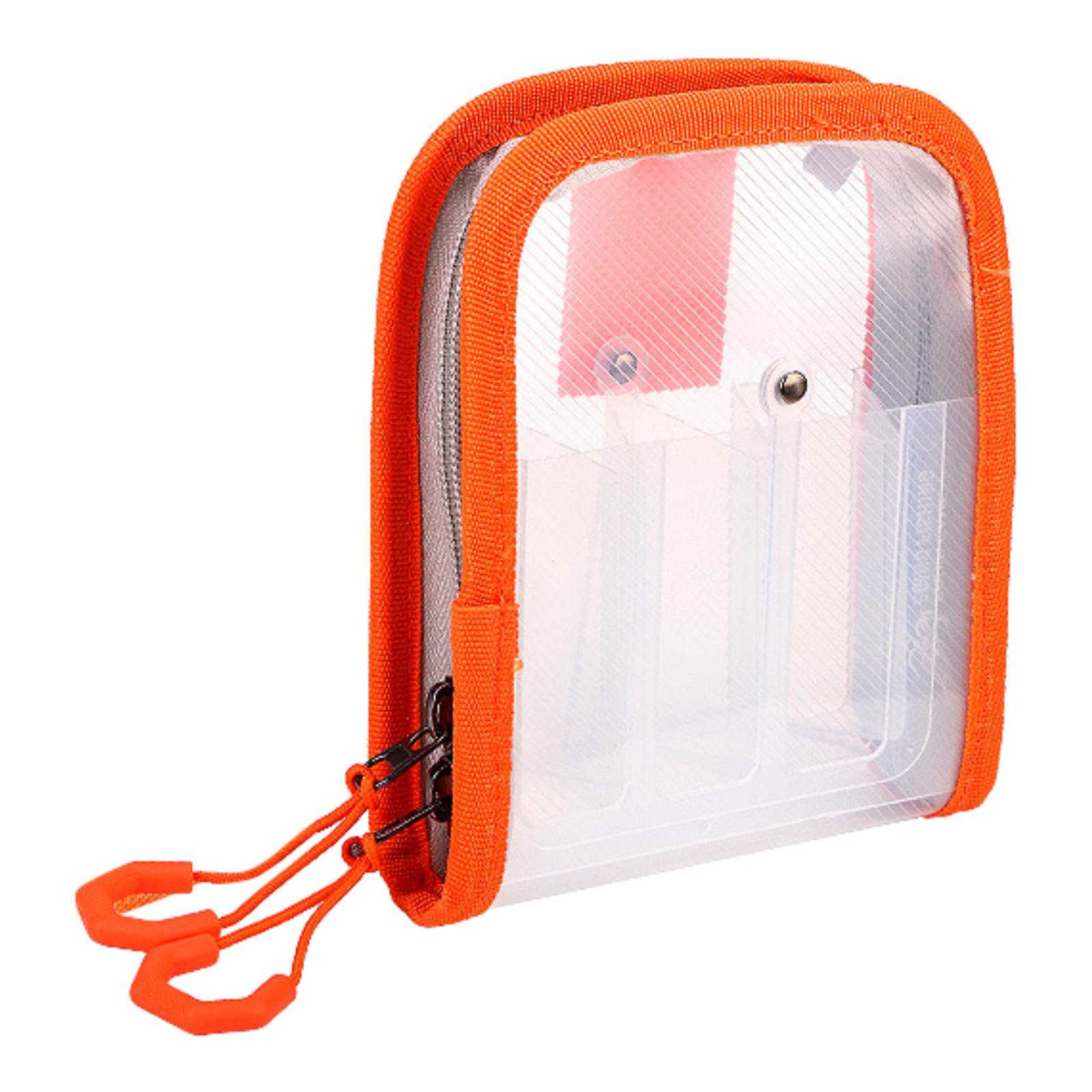 

Fishing Lure Bag Accessory Protective Fishing Gear Organizer Outdoor Freshwater Zipper Versatile Compact Squid Jig Storage Bag