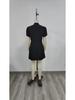 2026 Summer Stand Collar Puff Sleeve High Waist Dress for Women – Trendy European & American Style