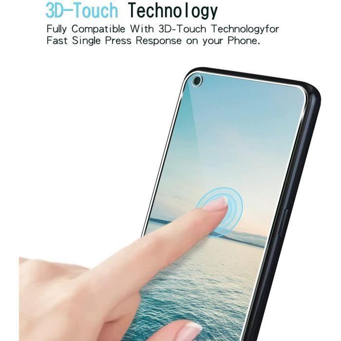 Lot -3 Tempered Glass for One Plus Nord N10 5G (6.49") Anti-Fingerprint Tempered Glass Films