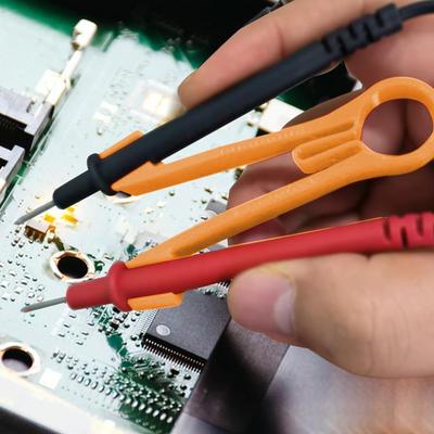 Heavy Duty Plastic Multimeter Probe Stand Easy To Use For Commercial Applications Compatible for Various Digital Meters