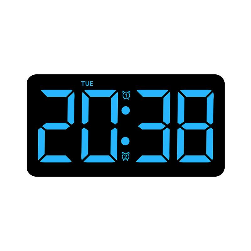 Alarm Clock LED Large Screen Digital Electronic Wall Clock Desktop Clock Bedroom Living Room Wall Clock 2803