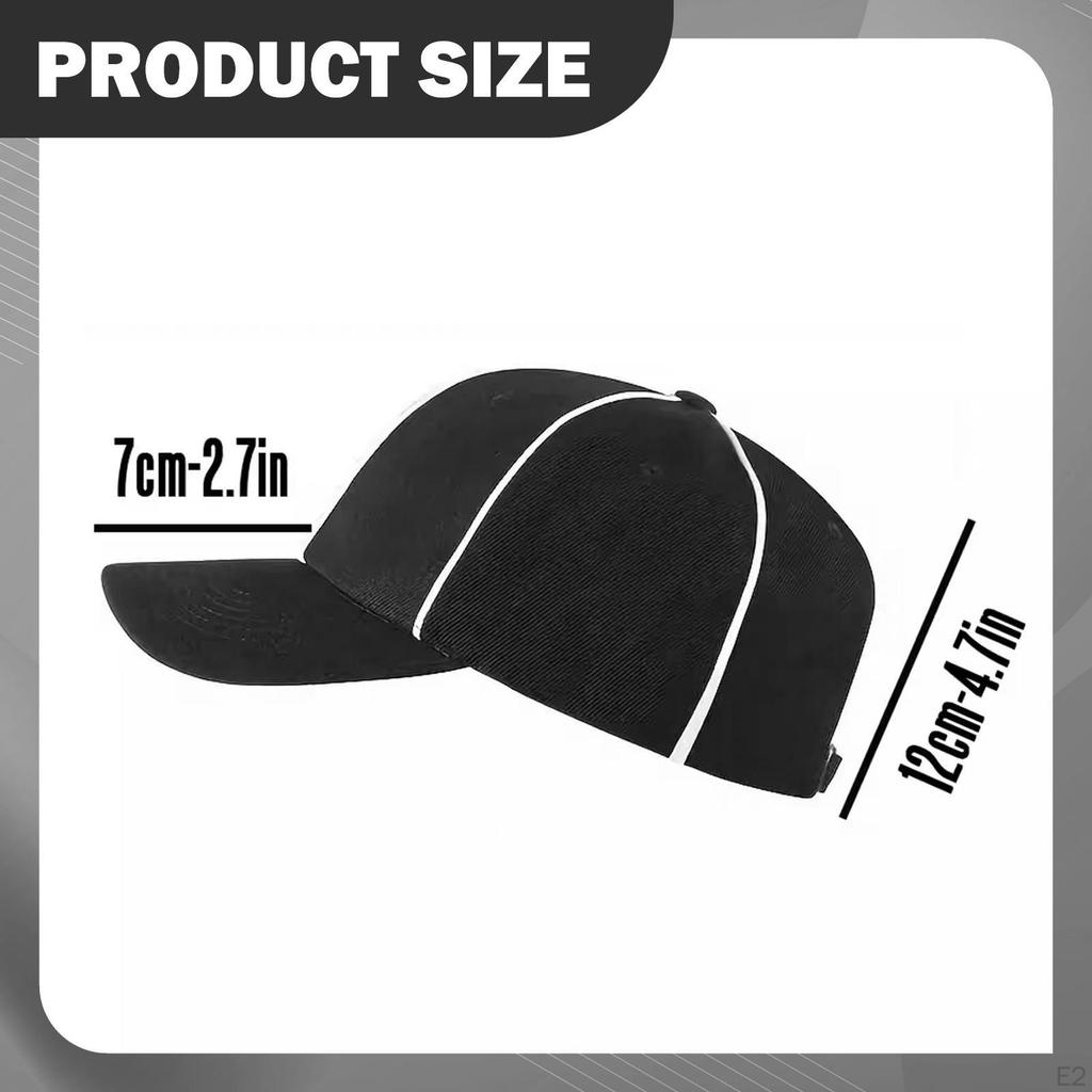 Rugby Referee Hat Soccer Official Cap American Football for Training