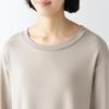 MUJI Women's Rayon Blend Oversized Dress, Light Beige, Size FD1JVA4S, Women's XXL
